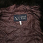 Womens Brown Armani Jeans Trench Longline Padded  Coat