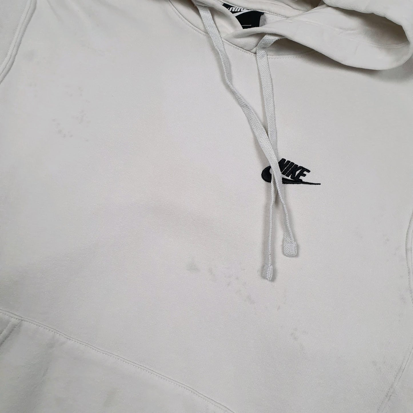 Mens White Nike  Hoodie Jumper