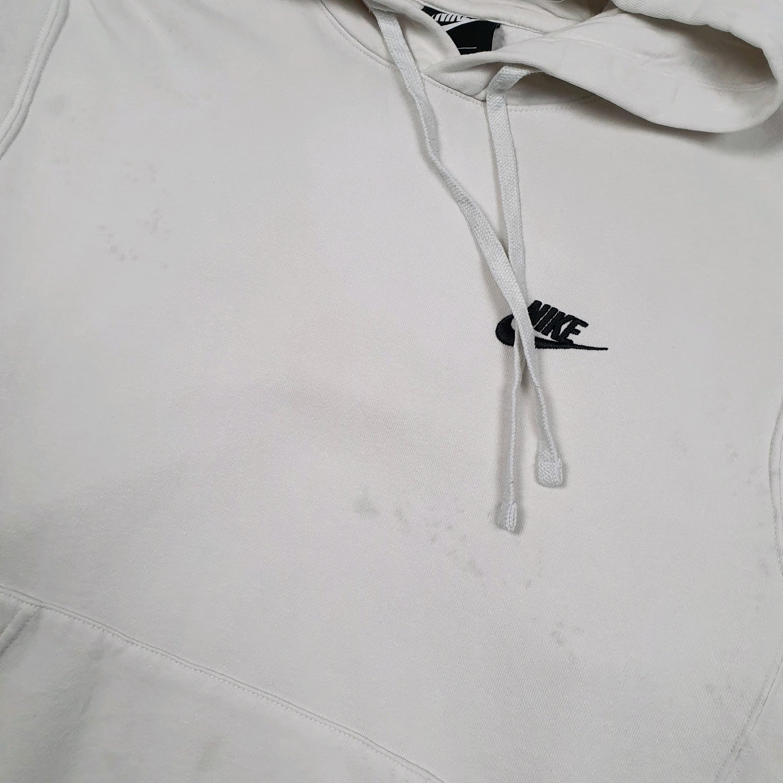 Mens White Nike  Hoodie Jumper