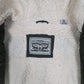 Mens Green Levis Military Sherpa Lined  Coat
