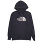 Womens Black The North Face Spellout Hoodie Jumper