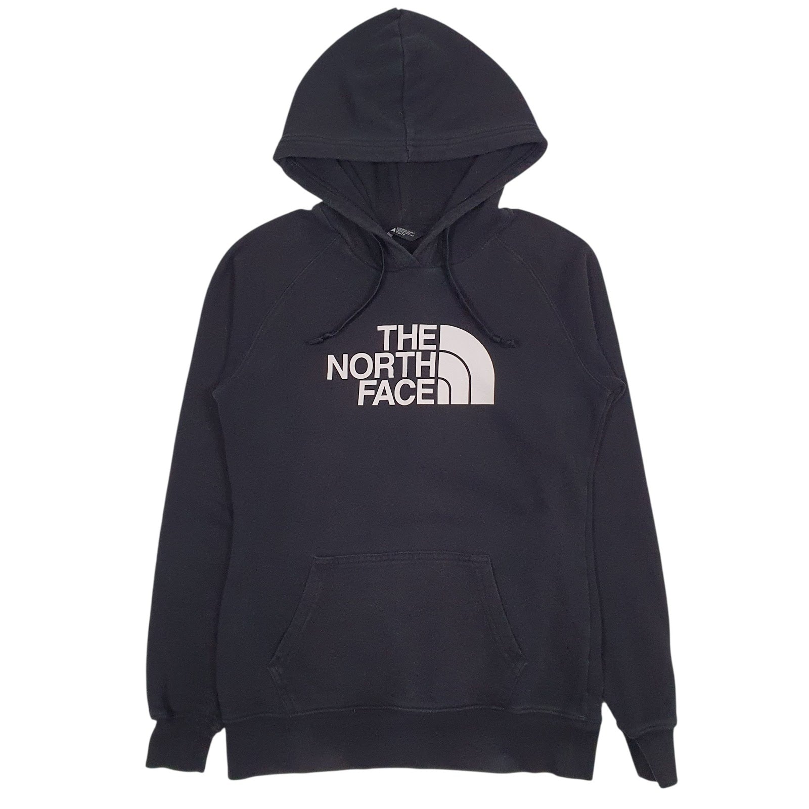 Womens Black The North Face Spellout Hoodie Jumper