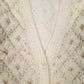 Womens Yellow Unbranded Knit Cardigan Jumper