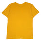 Mens Yellow Adidas Spellout  T Shirt