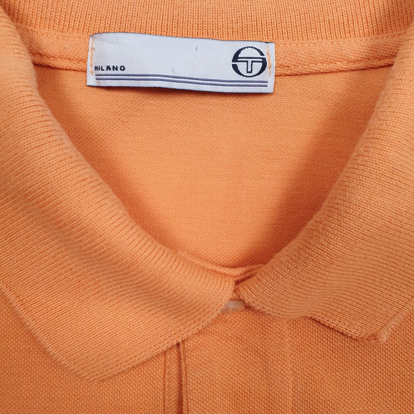 Mens Orange Sergio Tacchini   Polo Shirt