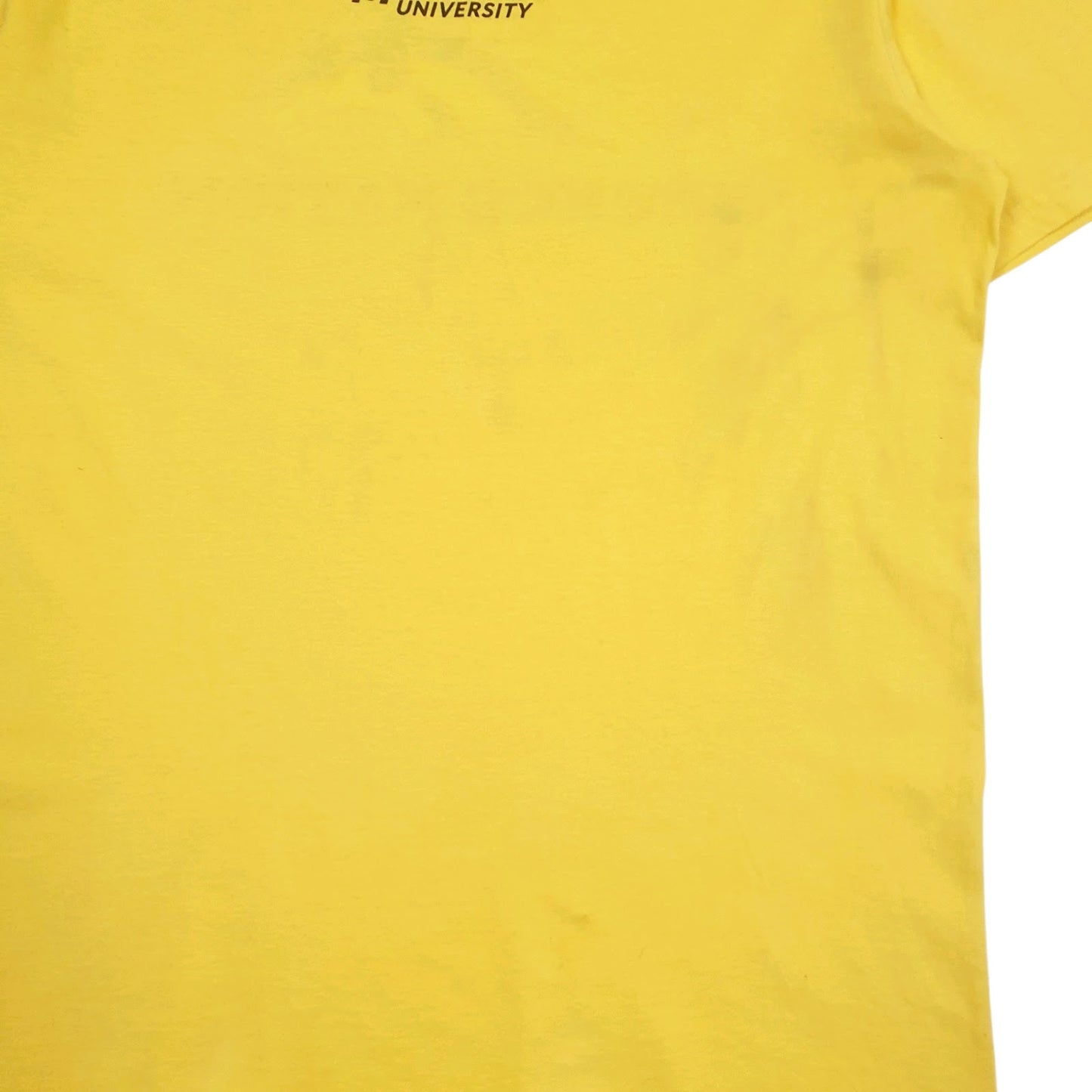 Mens Yellow Gildan Bronco Nation  T Shirt