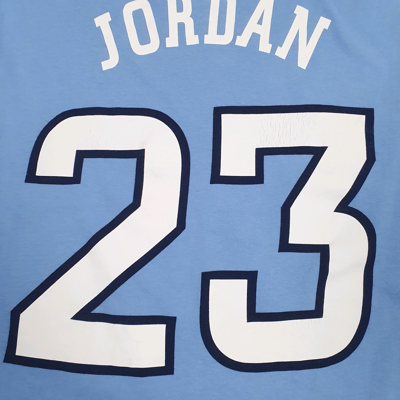 Mens Blue Nike North Carolina Air Jordan  T Shirt