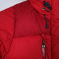 Womens Red The North Face Baltoro 800  Coat