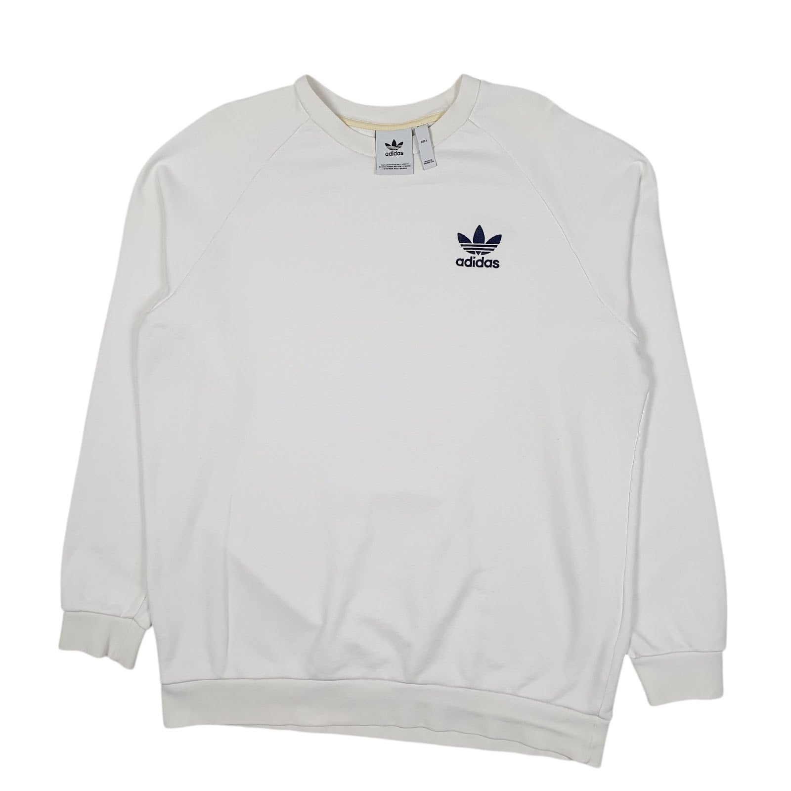 Mens White Adidas Ice Cream Crewneck Jumper