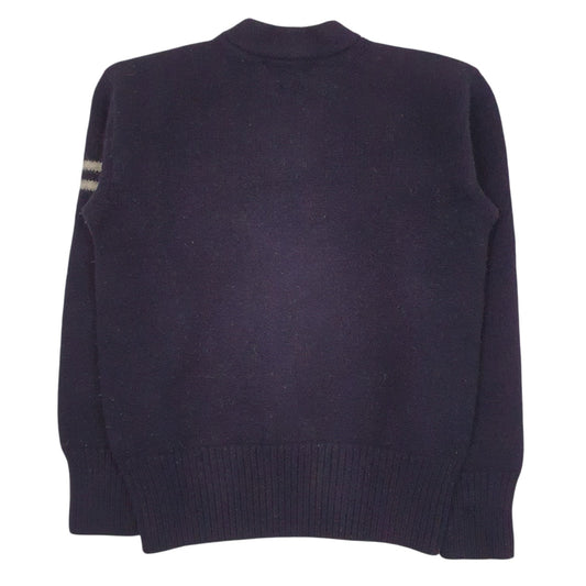 Womens Navy Polo Ralph Lauren  V Neck Jumper