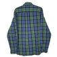 Mens Blue L.L.Bean Flannel  Shirt