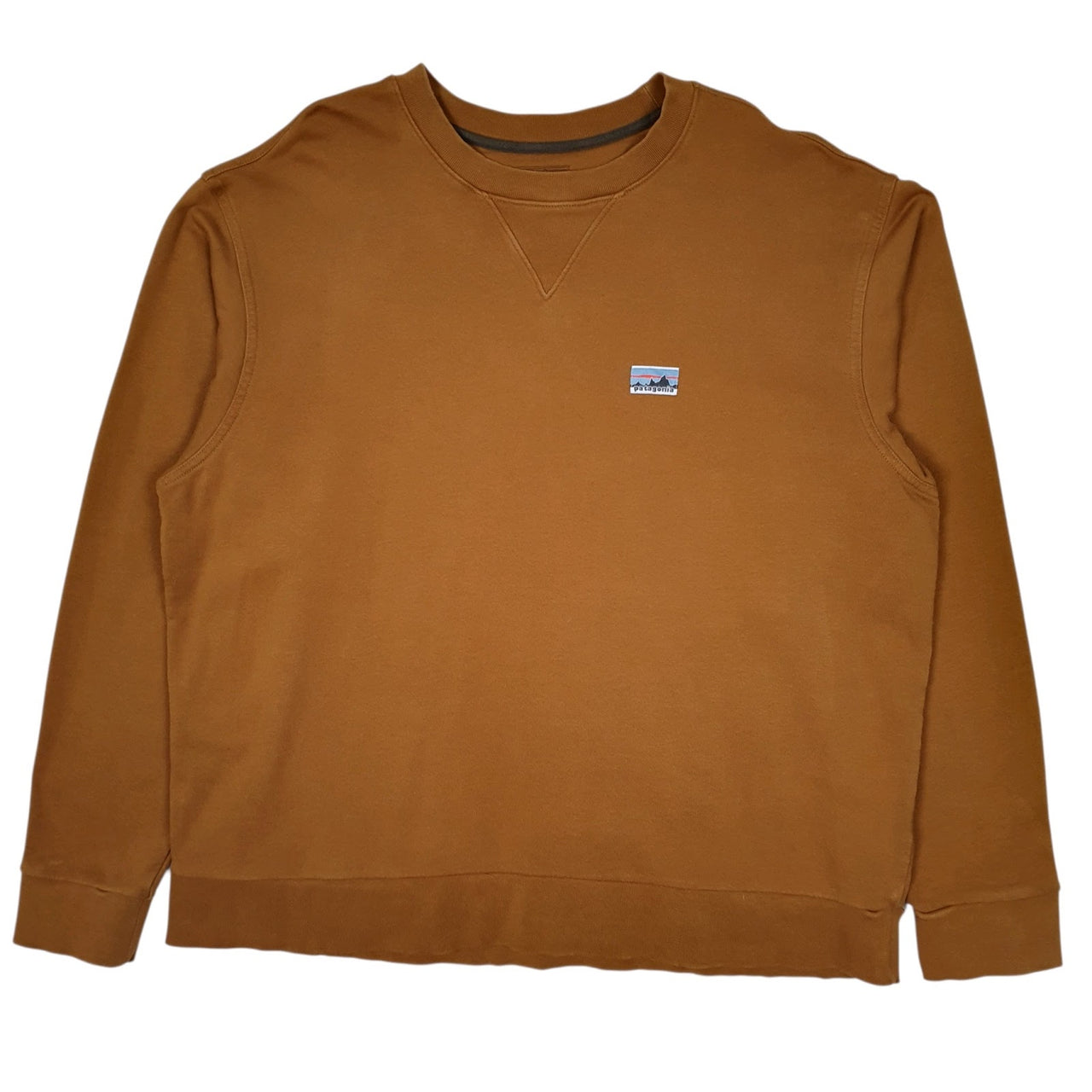 Mens Brown Patagonia  Crewneck Jumper