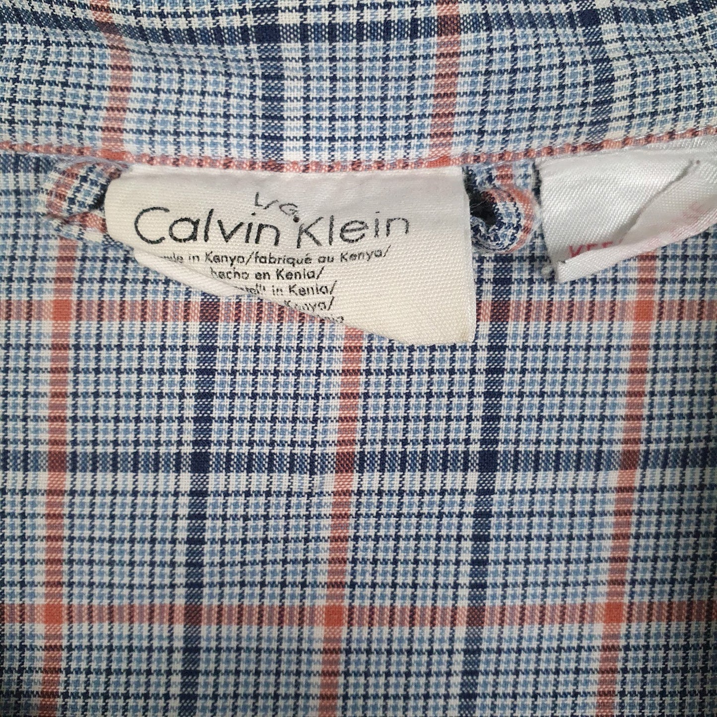 Mens Blue Calvin Klein   Shirt