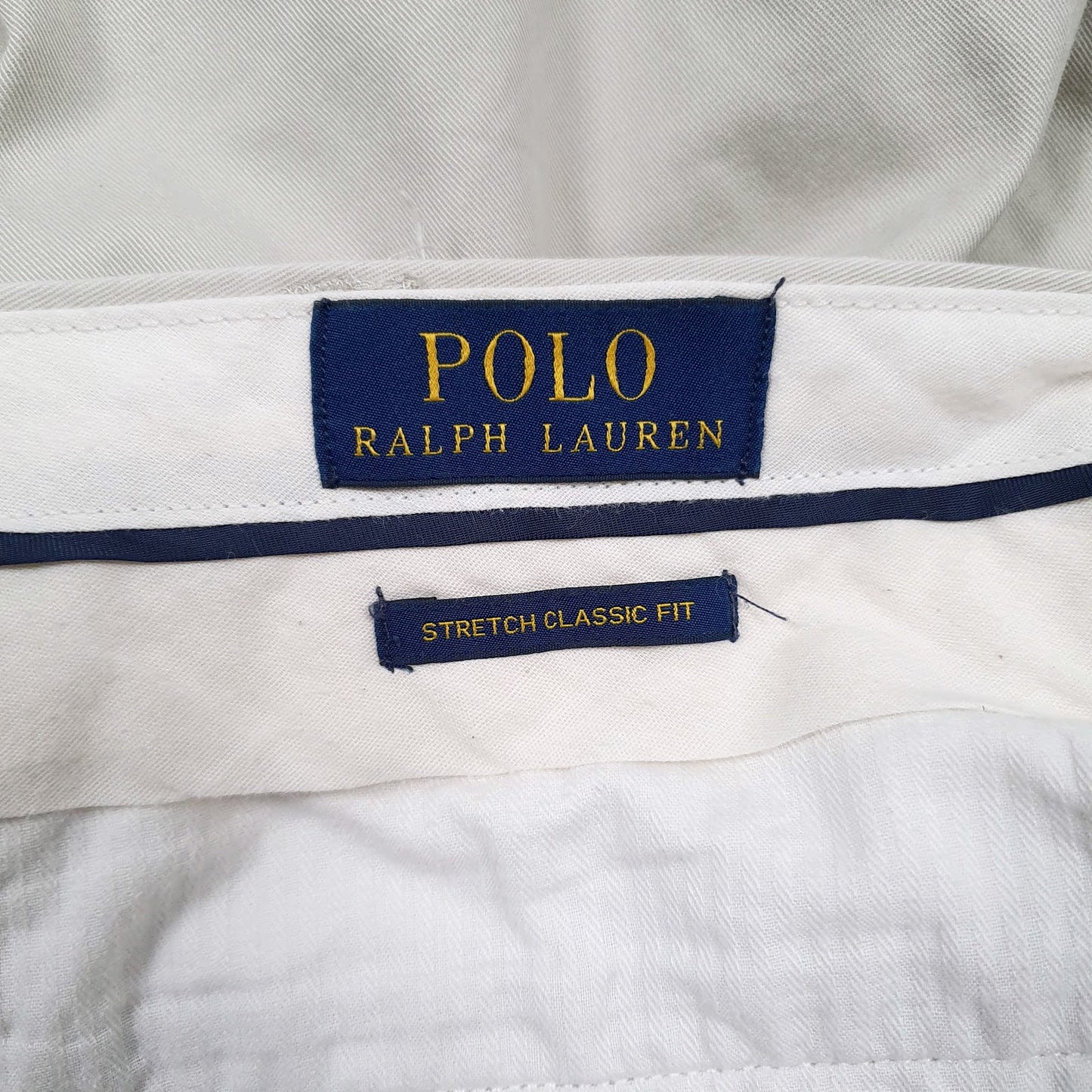 Mens Cream Polo Ralph Lauren   Trousers