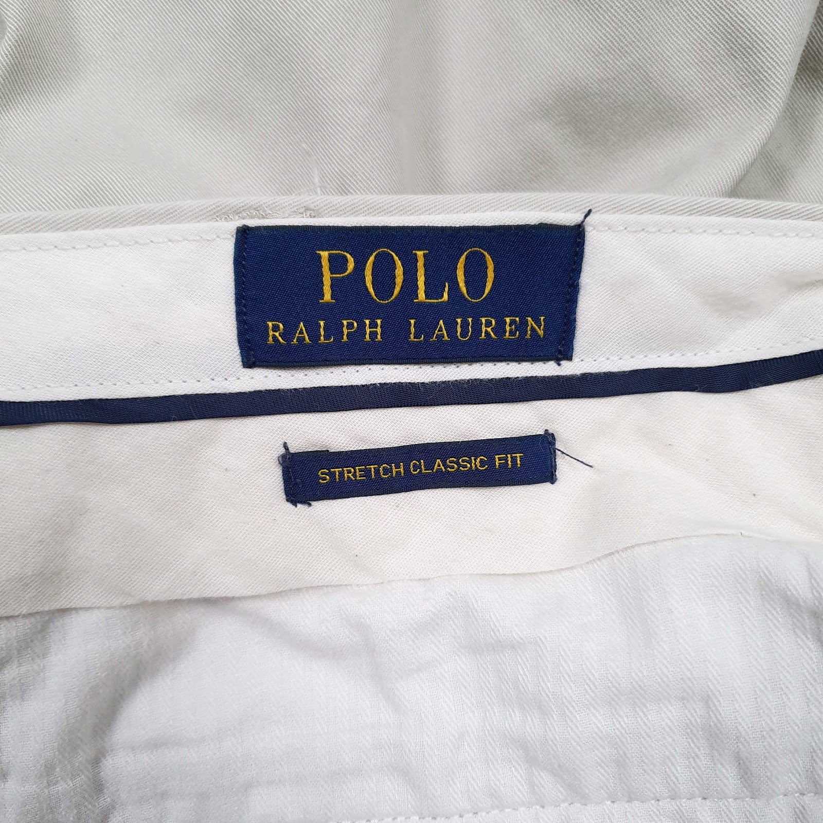 Mens Cream Polo Ralph Lauren   Trousers