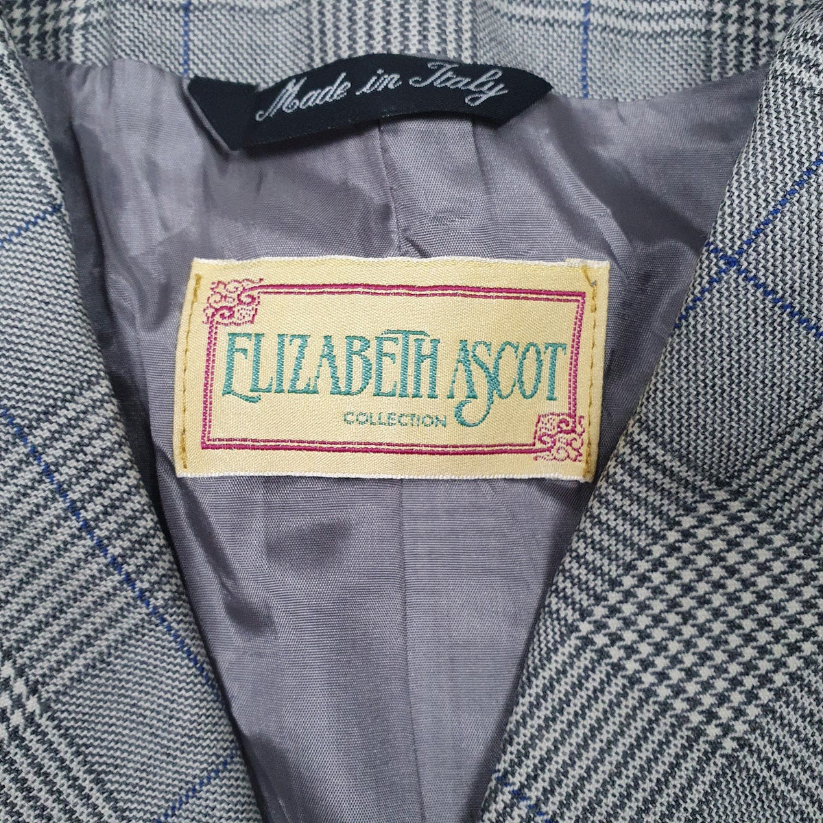 Womens Grey Elizabeth Ascot Vintage  Coat