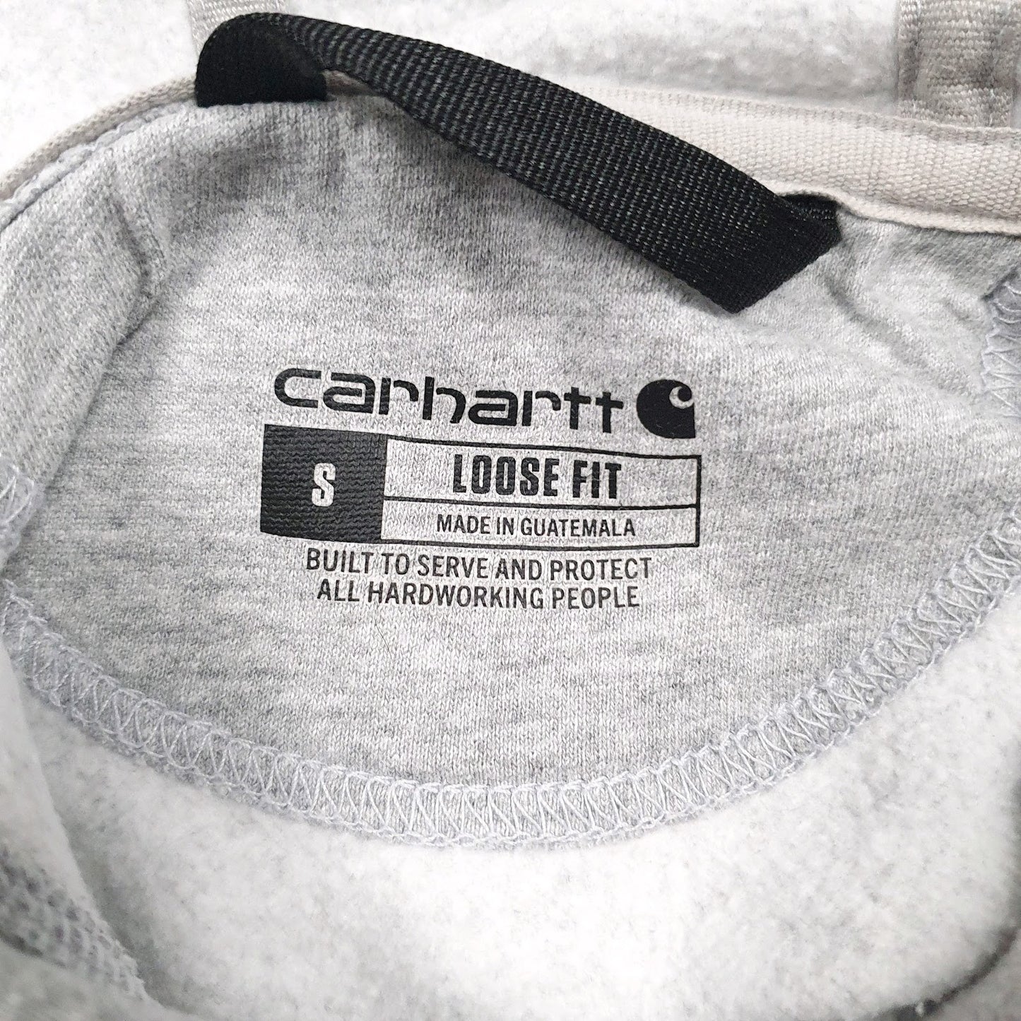 Mens Grey Carhartt  Hoodie Jumper