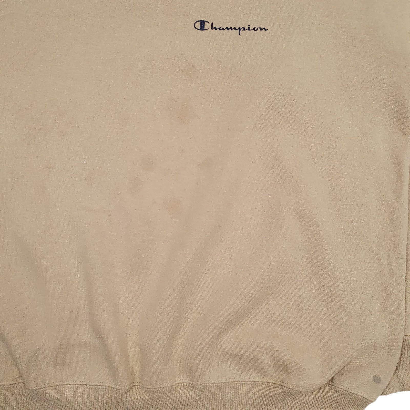 Mens Brown Champion  Crewneck Jumper