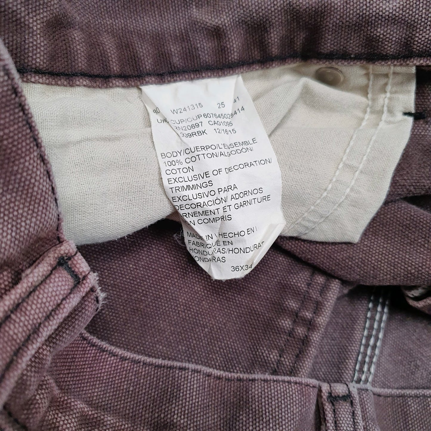 Mens Burgundy Dickies   Trousers