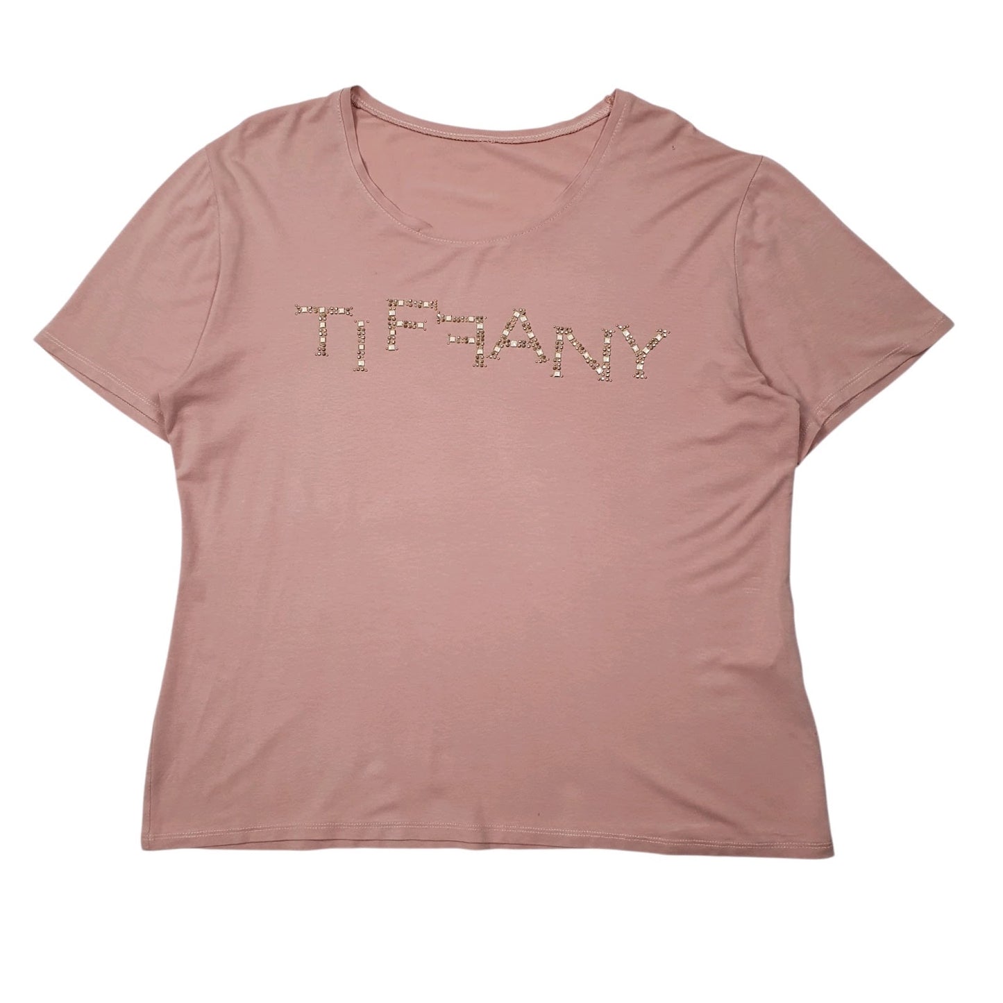 Womens Pink Rismel  Short Sleeve T Shirt