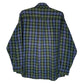 Mens Blue L.L.Bean Flannel  Shirt