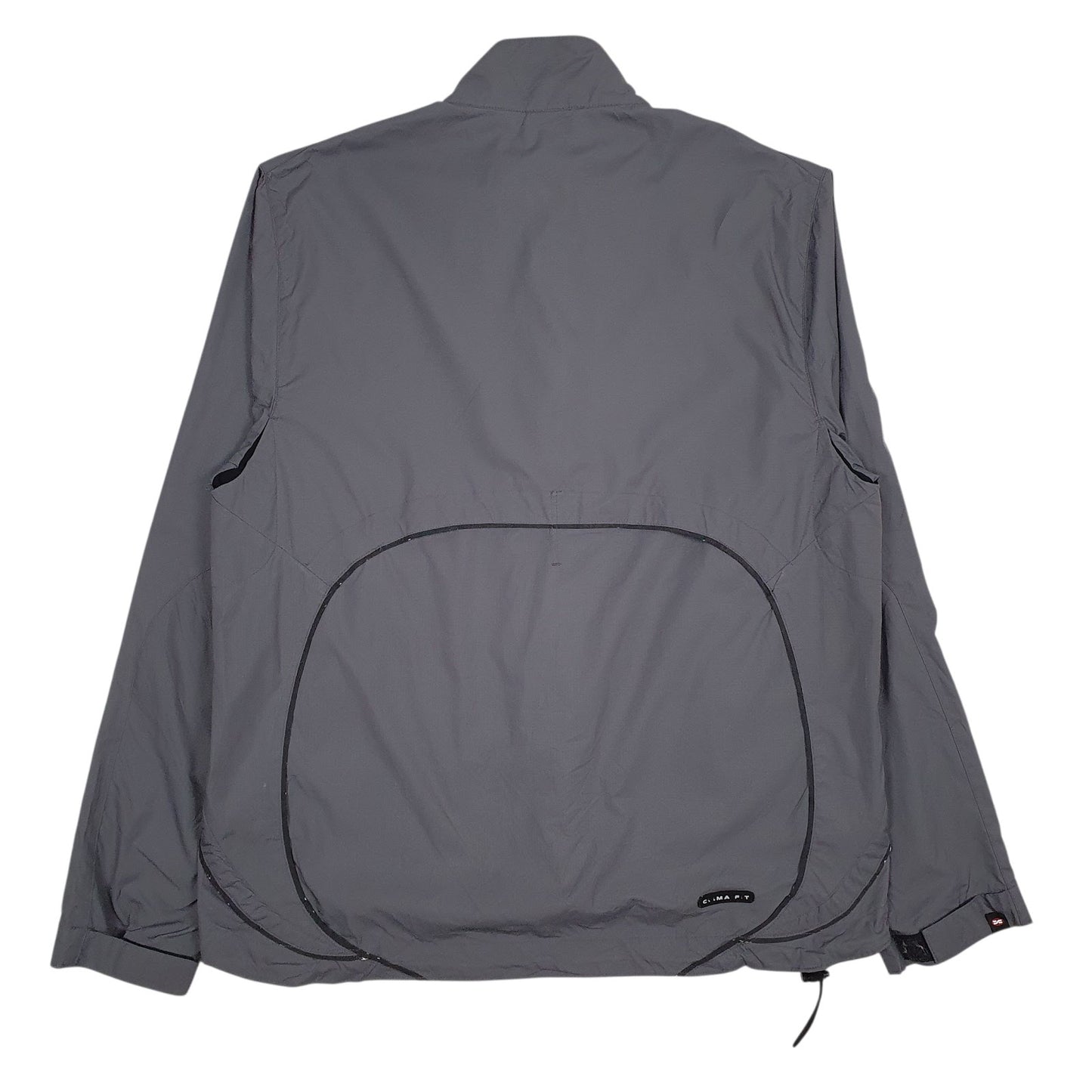 Mens Grey Nike Clima-Fit Full Zip Coat