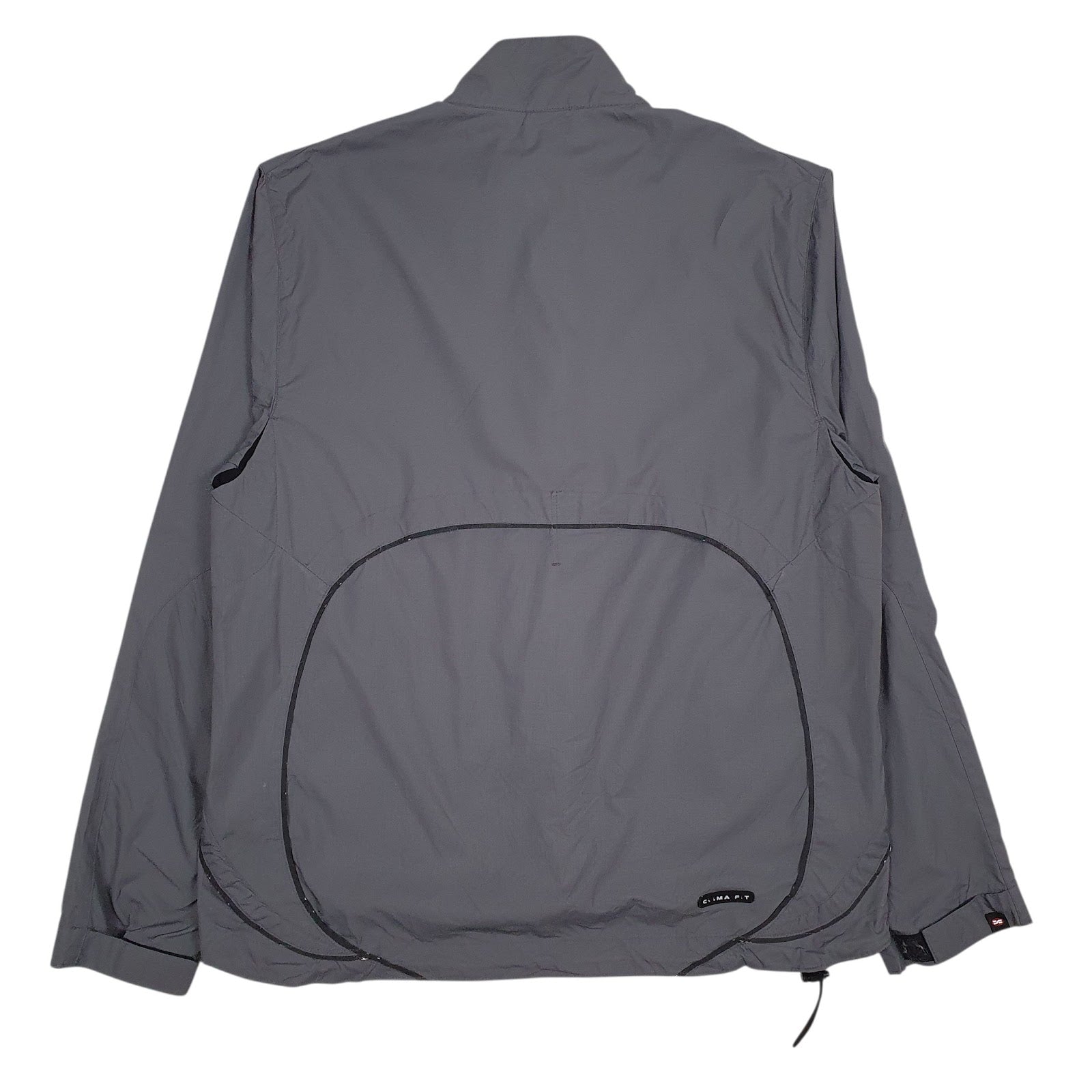 Mens Grey Nike Clima-Fit Full Zip Coat