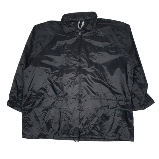 Mens Black Unbranded Hooded  Coat