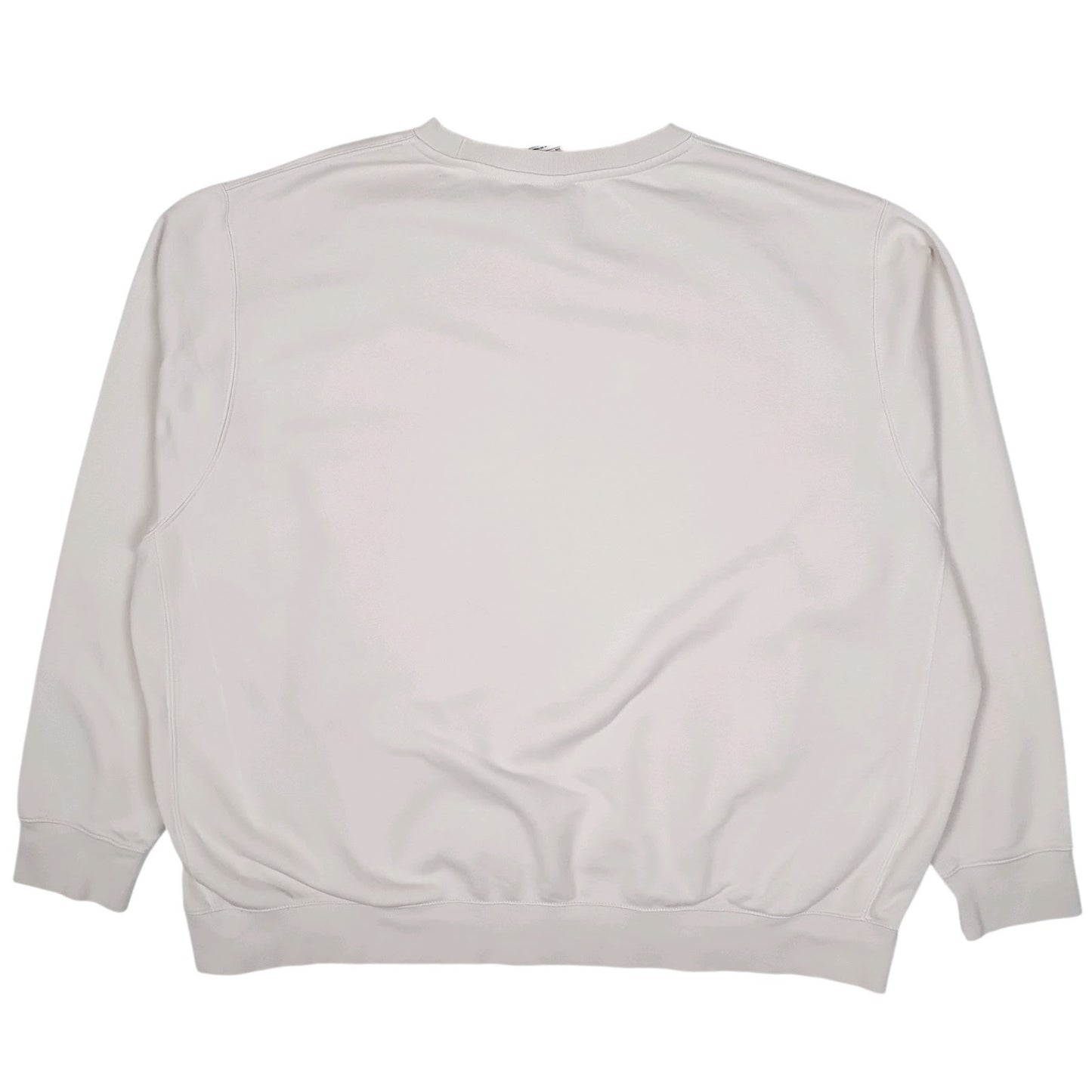 Mens Cream Nike  Crewneck Jumper