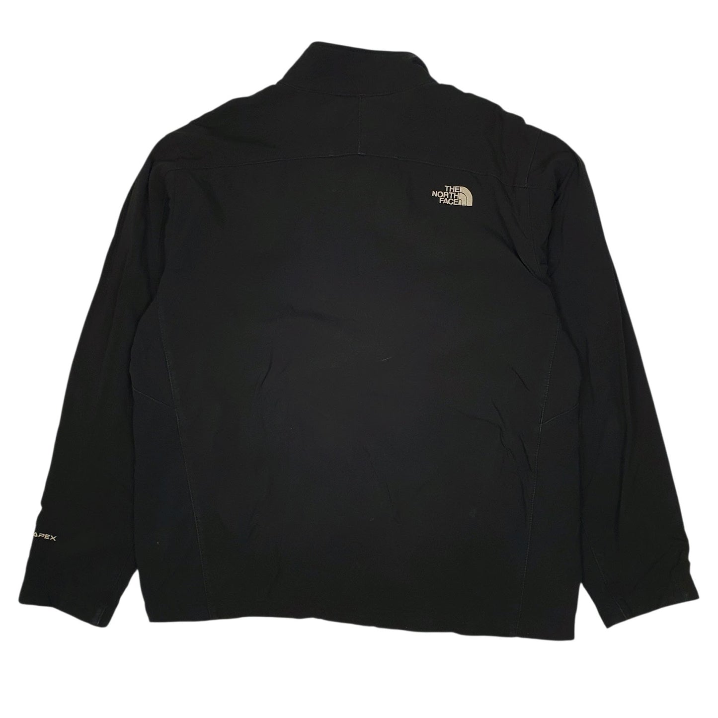 Mens Black The North Face Windbreaker Hoodie Coat