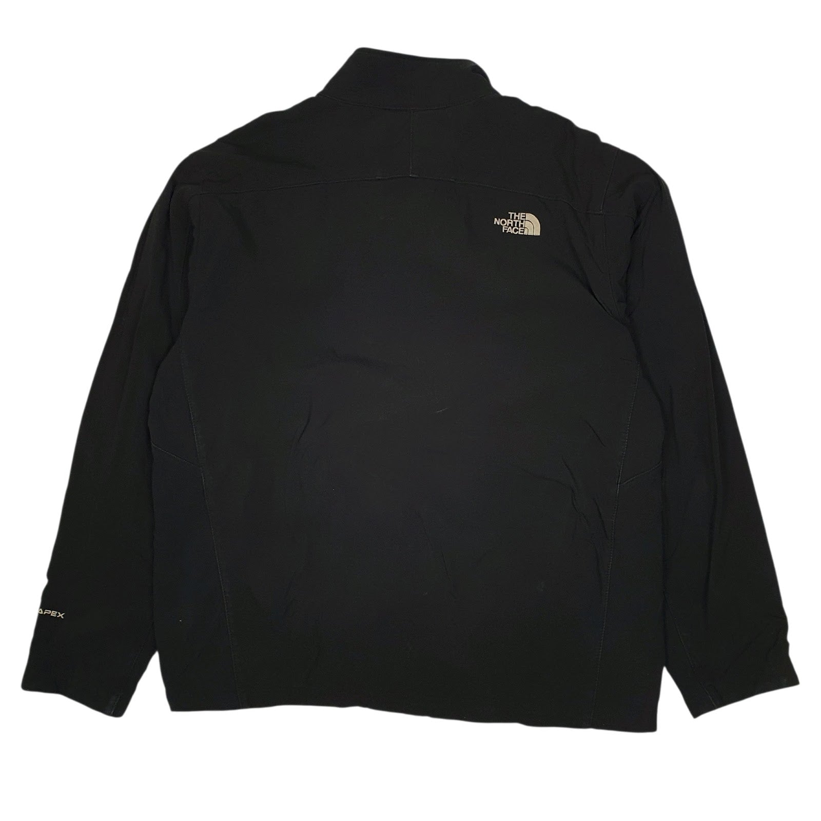 Mens Black The North Face Windbreaker Hoodie Coat