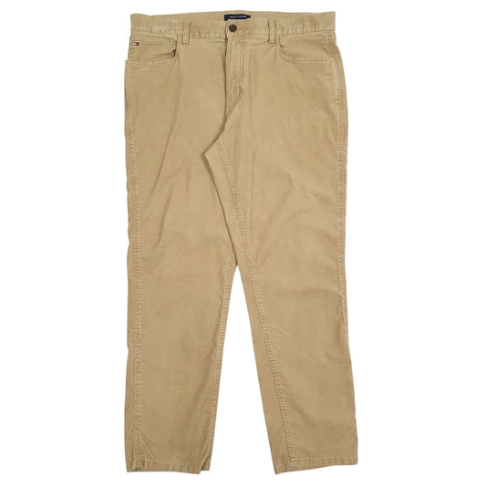 Mens Brown Tommy Hilfiger  Corduroy Trousers