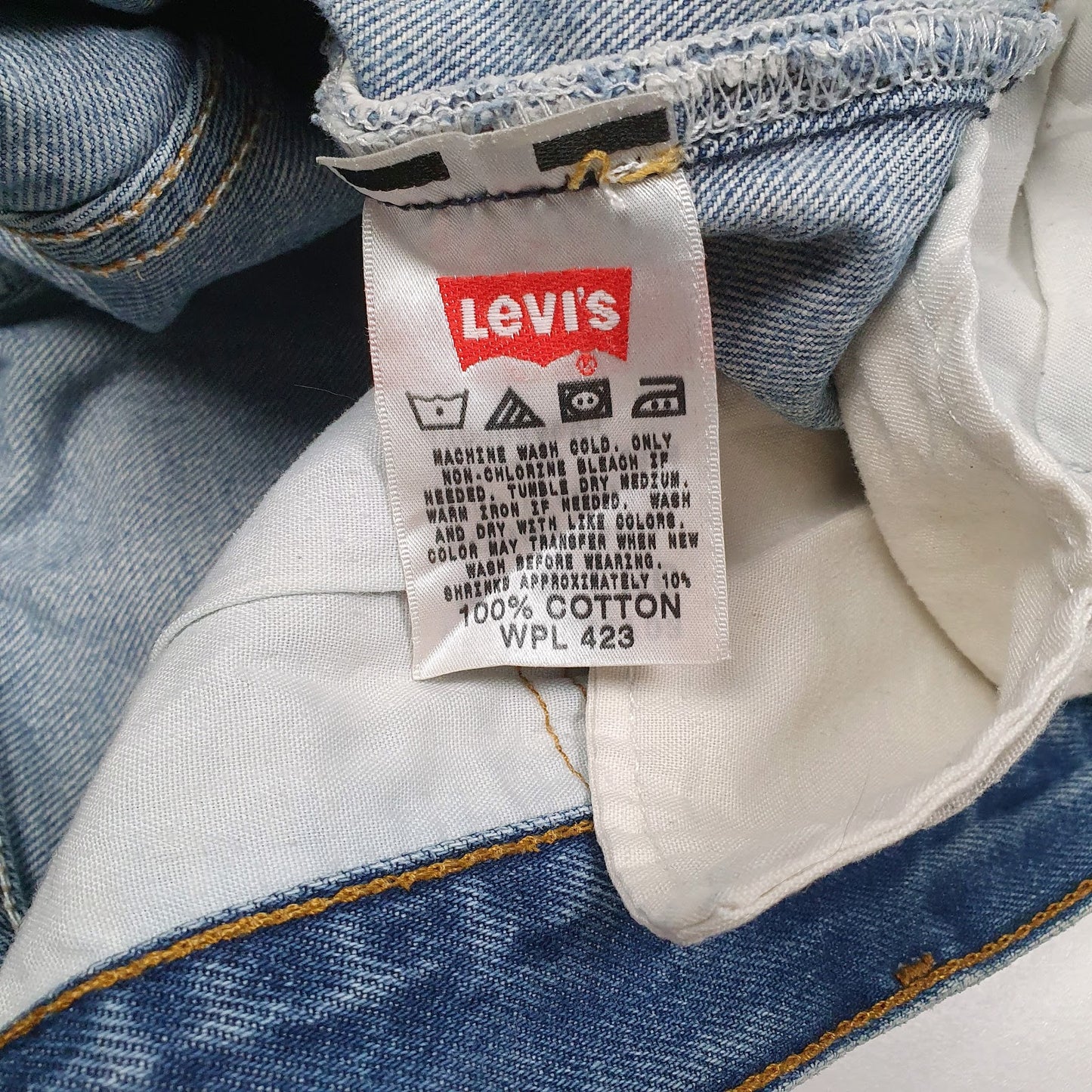 Mens Blue Levis Vintage 90s  Jeans