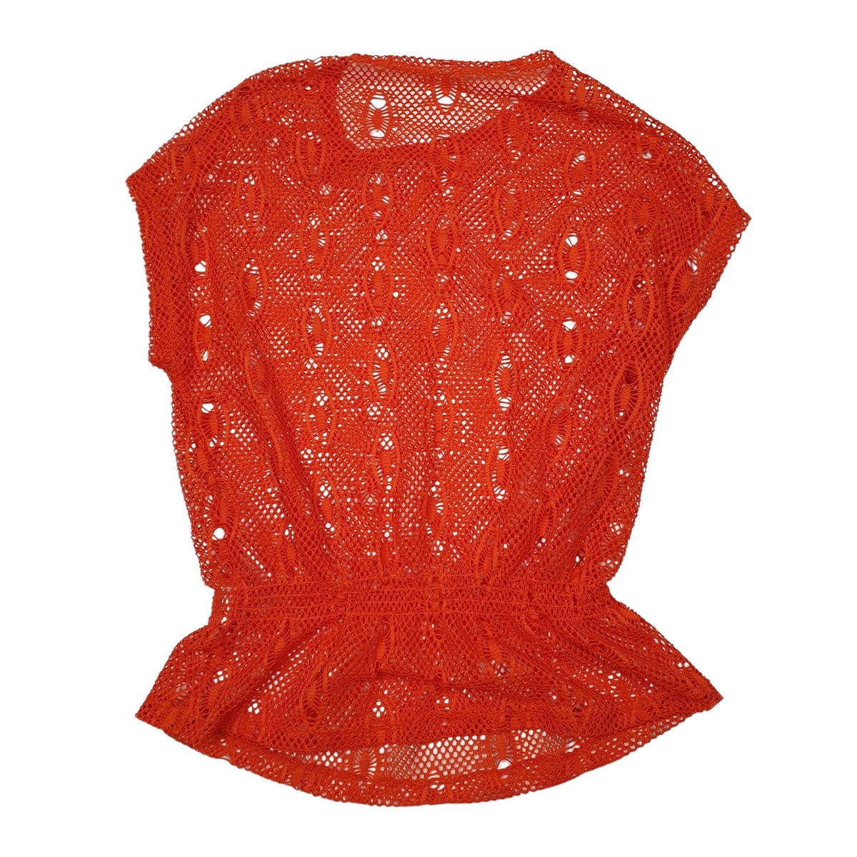 Womens Orange Unbranded Knit Crewneck Jumper
