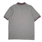 Mens Grey Fila  Hoodie Polo Shirt