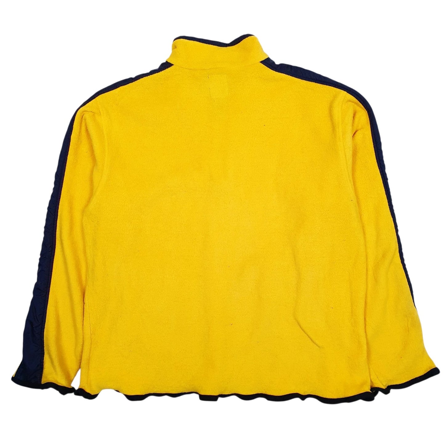 Mens Yellow Chaps  Quarter Zip Jumper