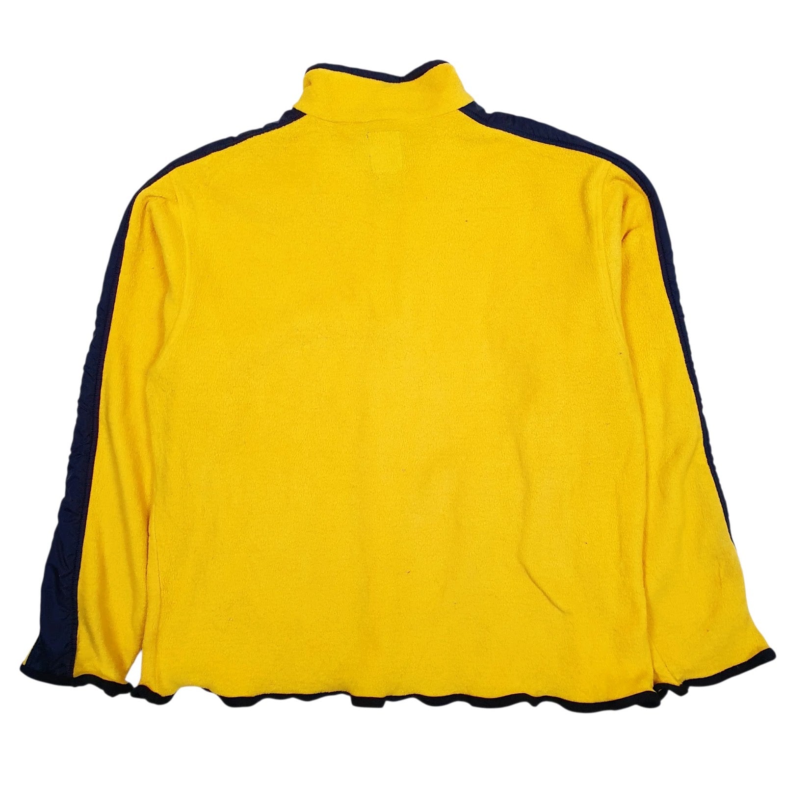 Mens Yellow Chaps  Quarter Zip Jumper