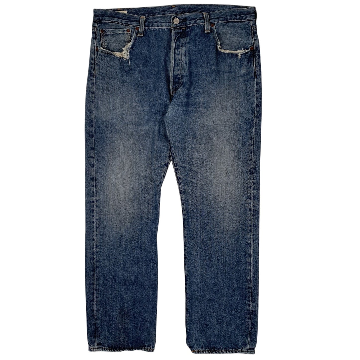 Mens Blue Levis  501 JeansW36 L30