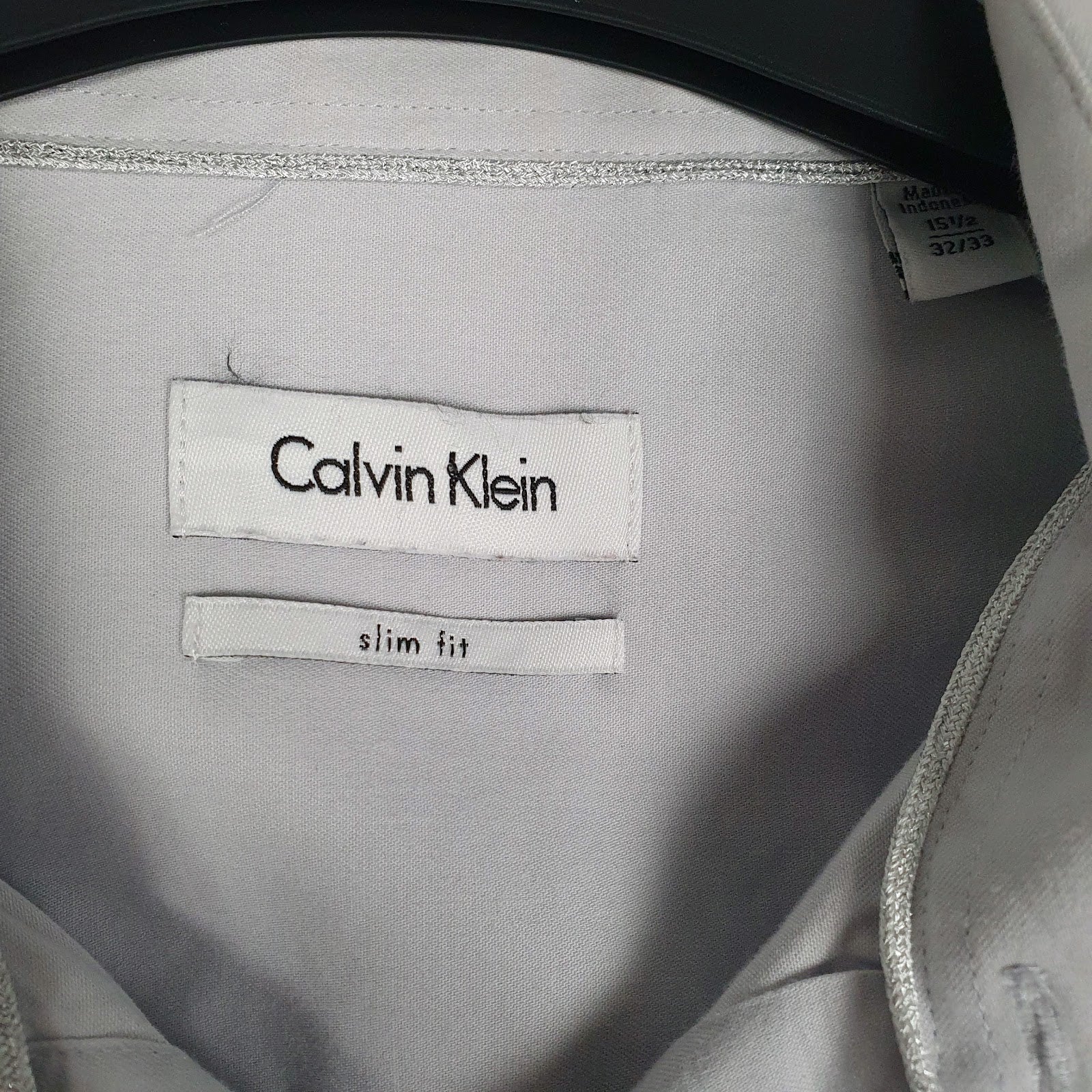 Mens Grey Calvin Klein   Shirt