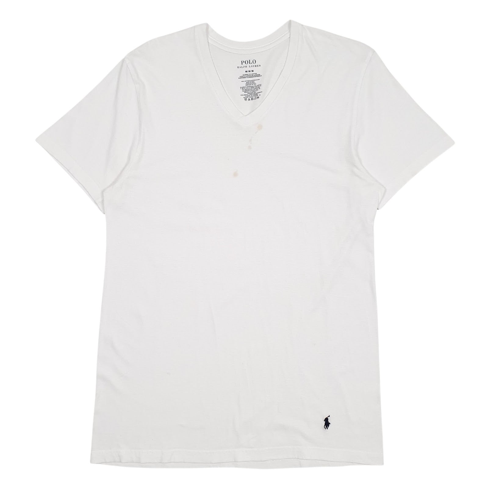 Mens White Polo Ralph Lauren  Short Sleeve T Shirt