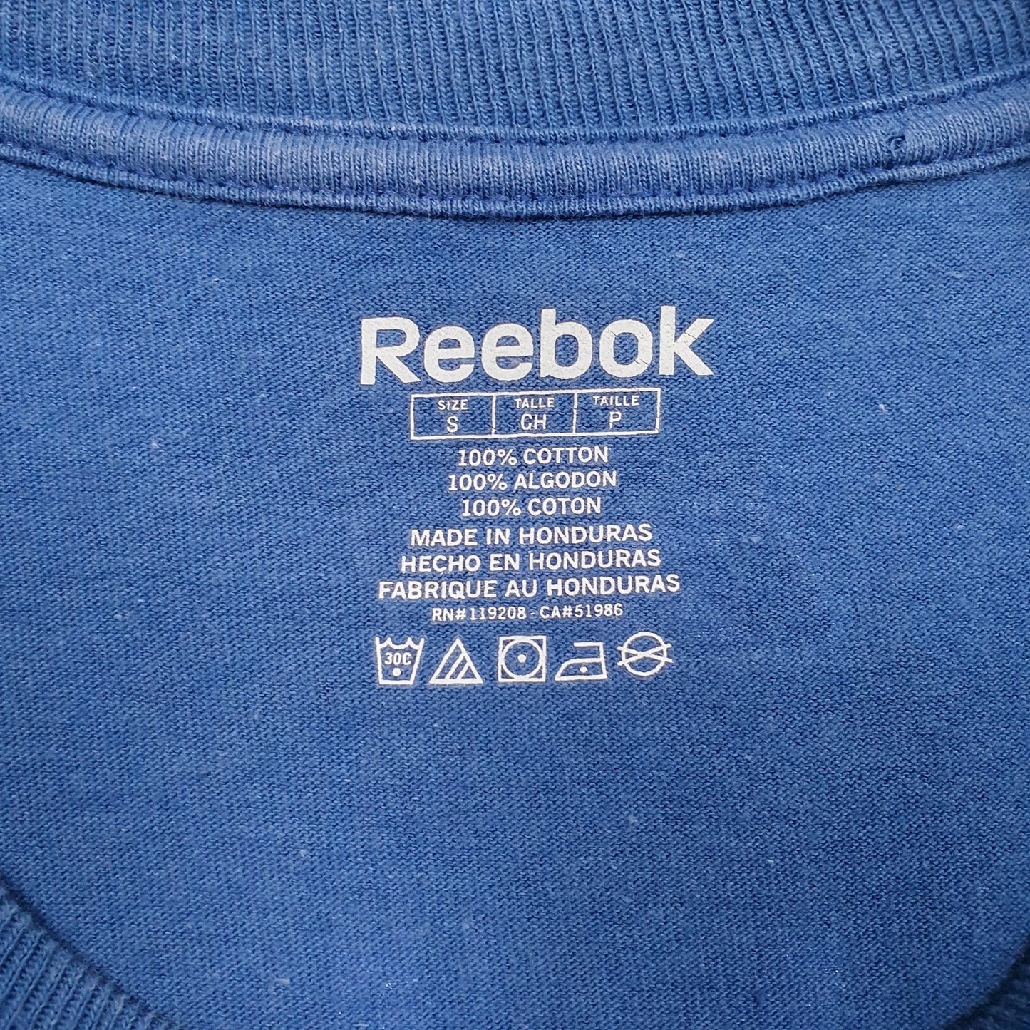 Mens Blue Reebok NFL Indianapolis Colts Collie  T Shirt