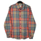 Mens Green L.L.Bean Flannel Long Sleeve Shirt