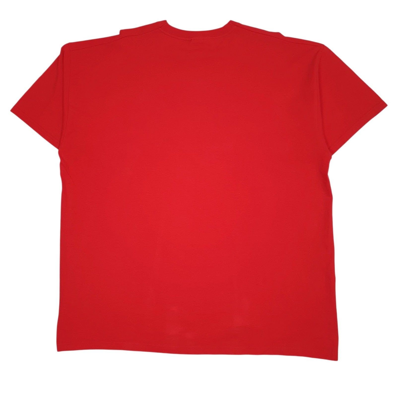 Mens Red Fruit Of The Loom   T Shirt