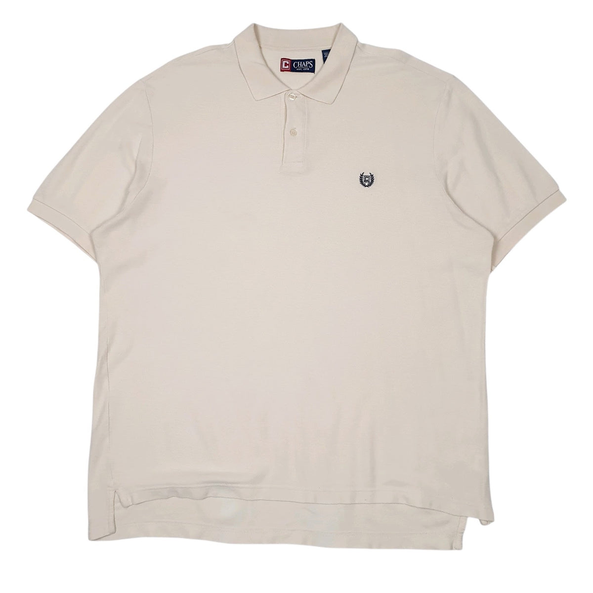Mens Yellow Chaps  Short Sleeve Polo Shirt
