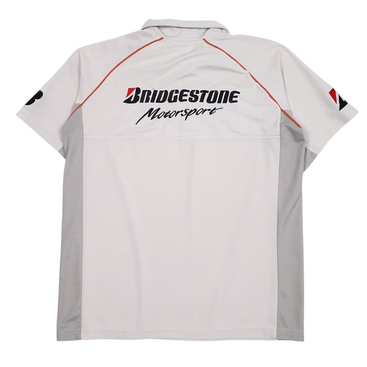 Mens Grey Bridgestone   Polo Shirt