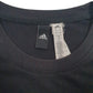Mens Black Adidas   T Shirt