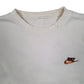Mens White Nike  Crewneck Jumper