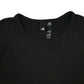 Mens Black Adidas   T Shirt