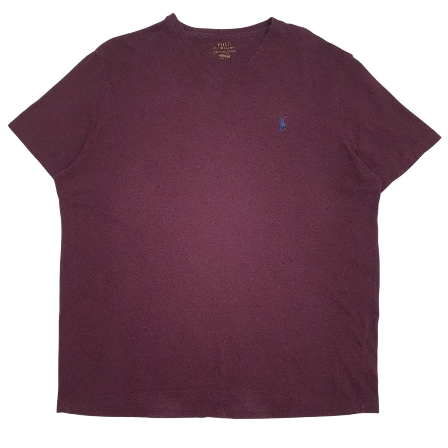 Mens Burgundy Polo Ralph Lauren  Short Sleeve T Shirt