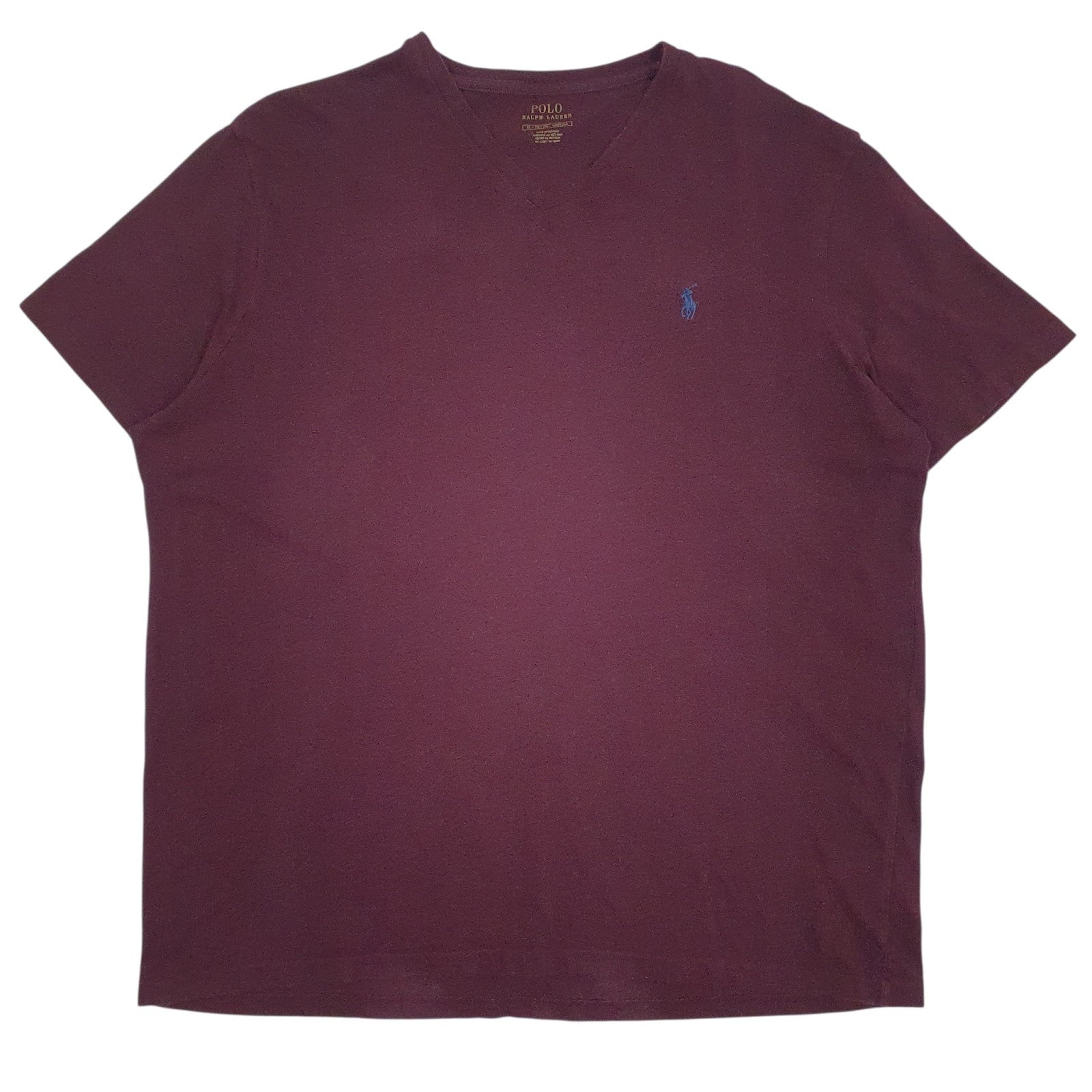 Mens Burgundy Polo Ralph Lauren  Short Sleeve T Shirt